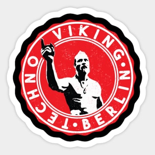 Techno viking Sticker